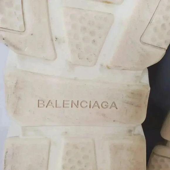 Balenciaga Black Knit Fabric Speed Trainer Slip On Sneakers - Picture 8 of 10